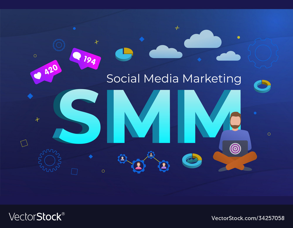 smm-social-media-marketing-technology-concept-vector-34257058